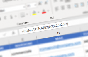 La Funzione CONCATENA © Excel Espresso